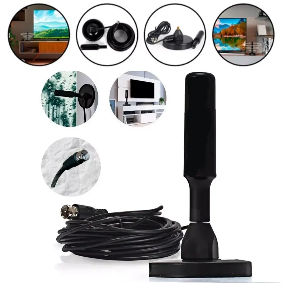 Antena Digital HD Para Tv + Más de 1.200 Canales 📺🎥- Promoción de Año Nuevo 2X1 🎆
