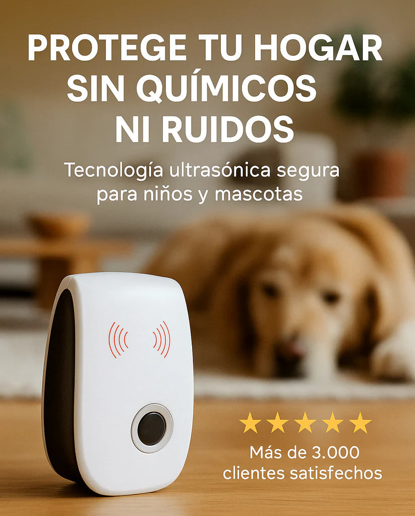 PestReject - Repelente Ultrasonico De Plagas