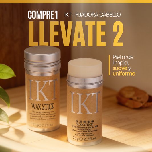 IKT - Fijadora Cabello - Compre 1 y Llevate 2 GRATIS 🎁
