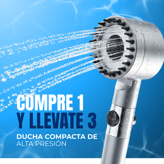 Ducha Masajeadora - Compre 1 y Llevate 2 GRATIS 🎁