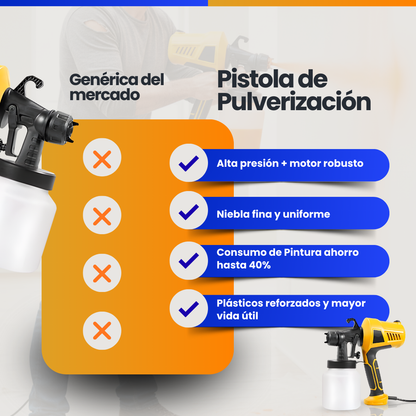 PaintPro - Pistola Pintura Profesional