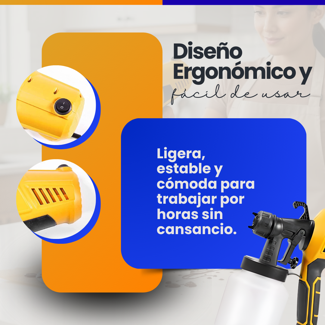 PaintPro - Pistola Pintura Profesional