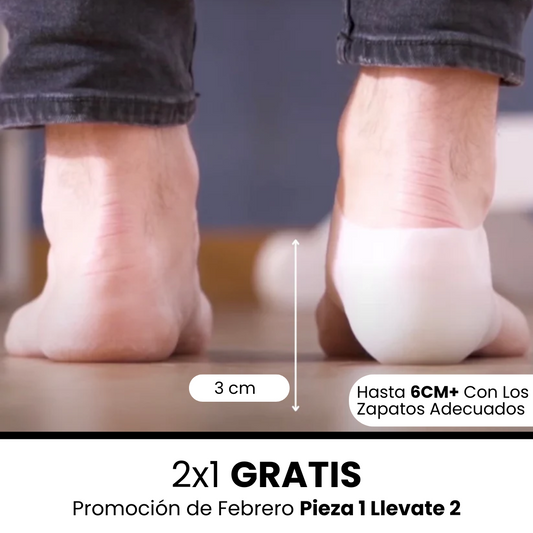 Talonera Invisible - 3cm de Altura al Instante - Promocion de Febrero 2x1 😎
